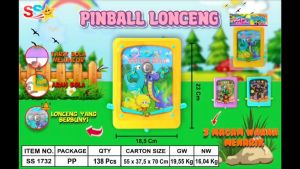 (BISA COD) PROMO Mainan Anak Pinball Lonceng / Pinball Board Game / Puzzle Pinball Lonceng / Mainan Anak Laki Laki / Mainan Anak Perempuan SNI Murah