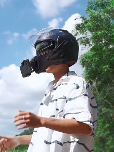 METOP Helmet Phone Holder Gopro Cellphone Mount for Motorcycle Action Sport Camera Mount Vlog