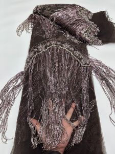 OLEVO | AT3026 Luxury Elegance Exquisite Hot Sale New Fashion Design Fabric Handmade Embroidery Net Lace Beads For Making Women Wedding