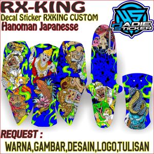 sticker rxking airbrush decal hanoman