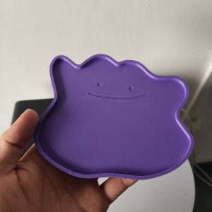 Bandai | 3D Printing Game Peripheral Ditto Cute Doll Pokemon Series Collection Decor Model Desktop Accessories Gift
