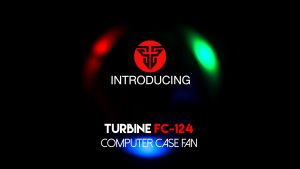 Fantech TURBINE FC-124 Dual Side Illuminated Turbine CPU Computer Case Fan Anti Vibration