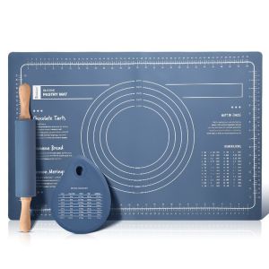 Food-grade Silicone Rolling Pin Set Home Use Thick Large