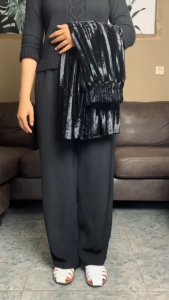 THREECOOL Rok Bludru Import Premium Highwaist 7/8 Bulu Velvet Maxmara Model Terbaru Remaja Kekinian Bisa Cod