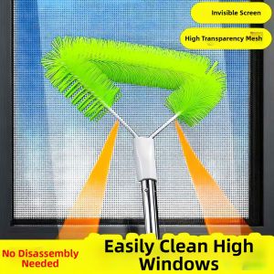 No-Disassembly Mesh Window Cleaning Brush