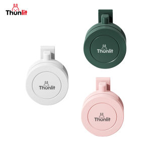 Cho các hoạt động ngoài trời có thể sạc lại quạt có kẹp gắn Mini thunlit 1500mAh Quạt kẹp cài thắt lưng cầm tay 60 cánh 3 tốc độ có thể điều chỉnh