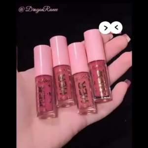 HER Lip gloss Long Lasting Waterproof Lip Tint Plumping Lip Gloss Soft Touch Liquid Lip Balm Makeup