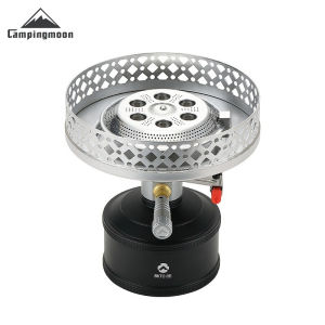 OD-4-ST Campingmoon Aluminum Alloy Outdoor Portable Backpack Butane Propane Camp Gas Stove Burner Hiking Picnic Cooking Stove