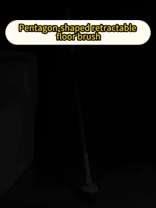 "Floor cleaning brush Stiff Bristles Scrubber Adjustable Telescopic Pole Toilet Tile Floor Scrub Brush Tub Tile Scrubber Brush 2 in 1 Cleaning Brush Adjustable up to 180° Pads for Cleaning Bathroom Kitchen Toilet Wall Tub Tile