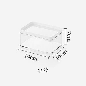 พลาสติกหนาโปร่งใสกระดาษสอบกล่องเก็บขนาดใหญ่ความจุ Multi-Functional Home Office Organizer พับ A4 ตู้เก็บเอกสาร