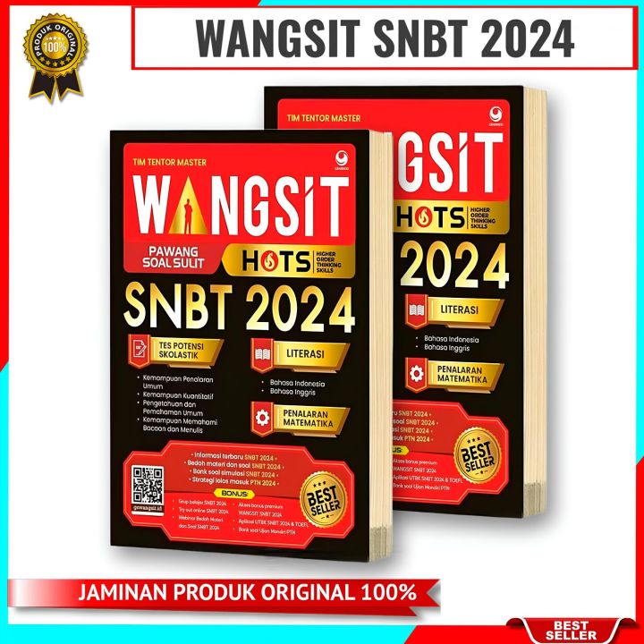 BUKU WANGSIT Pawang Soal Sulit SNBT 2024 Tes Potensi Skolastik | Lazada ...