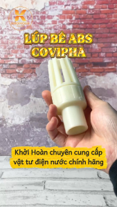 Lúp Bê Nhựa Trắng ABS Covipha Chuyên Hút Đáy Hồ Cá Luppe Máy Bơm Phi 21 27 34 42 49 60 NPP Khởi Hoàn