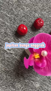 AS~ JP1989 JEPITAN RAMBUT WANITA MODEL BENTUK BUNGA ANGREK MEWAH COD IMPORT