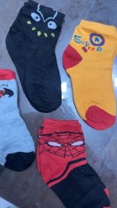 Superhero Cartoon 5Pairs/Set Kids Socks 3-6 Yrs Old Baby Socks Spider-Man Boy Girl Socks Cotton Sock