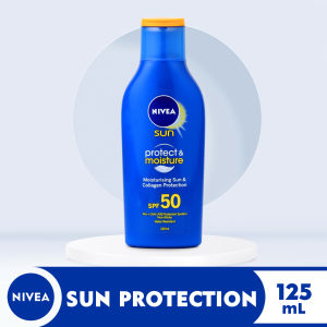 NIVEA Sun Protect & Moisture Lotion Body Sunscreen with SPF 50 125ml
