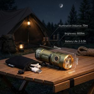 NatureHike | High-power Portable Far-shooting Super-bright LED Flashlight