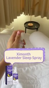 Lavender Sleep Spray 60ml Aroma Tidur Lavender Vanilla Bantal Kabut Bantal Tidur Spray Untuk Kamar Linen Tidur Dalam Semprotan