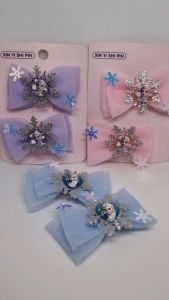 กิ๊บเอลซ่า 1แพ็ค=2ชิ้น ส่งทันที💕 งานจริงสวยมาก สำหรับเด็ก