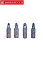 PB Swiss Tools | Aircraft Maintenance Tool Bits Three-Blade Four-Lobe. 