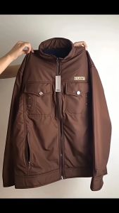 Áo Khoác Dù Nam Dày Cao Cấp 2 Lớp Chống Gió Cực Tốt  Free Size  Trọng Lượng 75kg Trở Xuống 