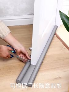 Door Bottom Seal Foam Sealing Strip Seal Gap Under Door Glue-free SoundProof Windproof Dustproof Dust Proof Anti Insect