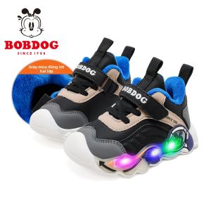 Bobdog | Giày Ấm Có Đèn Cho Bé Trai