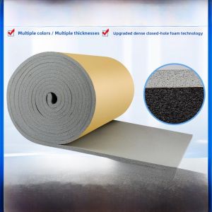 High Density Soundproof Cotton Wall Stickers Self Adhesive Bedroom Noise Reduction Board Filling Soft Pack Acoustic Cotton KTV Home Use