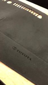 Thảm Taplo Ô Tô Thảm Taplo Da Pu Nappa Toyota Raize Được Thiết Kế 3D Ghép Nối