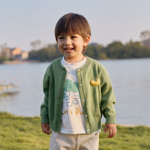 MOLO BALO | Infant Spring-Autumn Lightweight Knit Sweater Coat