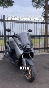 Misoka Garnish Winshield Acriylic V 1 Mirror Nmax techmaxTurboNeo sNeo