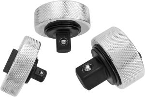 3 Packs Mini Ratchet Socket Wrench Palm Drive Ratchet Set Mini Thumb Lever Finger Ratchet Wrench Set 1/4“ 3/8” 1/2” Drive