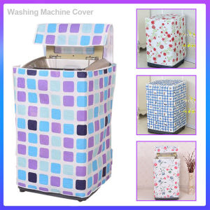 Washing Machine Cover Top Load Waterproof Sunscreen Dustproof Covers Top Flip Washing Machine Protective Case
