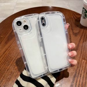 Compatible with iPhone case 14 Pro Max 11 13 Soap phone casing 12 15 XR X Xs Max shockproof anti-drop clear 7 8 Plus 14