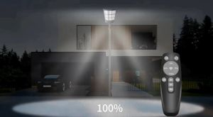 Đèn đường liền thể năng lượng mặt trời 450W