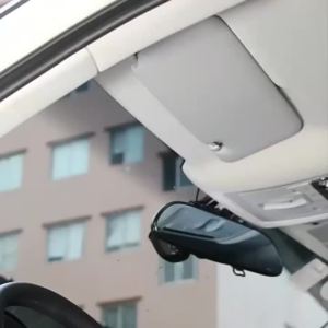 Car Glasses Storage PU Leather Multi-Function Sun Visor Point Organizer Storage Pocket Auto Sunglasses Holder Cards Organizer