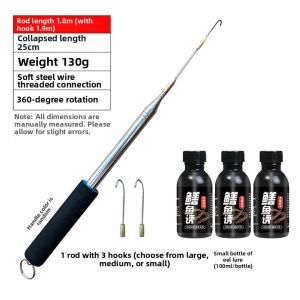 XSR | Telescopic Specialized Deep Water Fishing Hooks