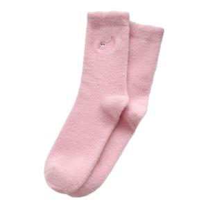Thickened Winter Womens Socks 5 Pairs Pack Embroidered Fluffy Comfortable Soft Warm Mid-Calf Winter Boots Socks Female Footwear
