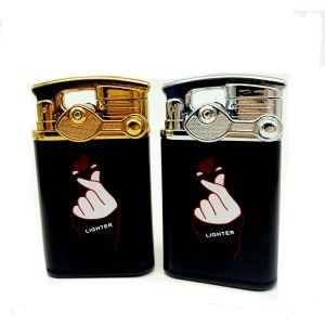 Double Jet Flame Lighter (Black-random)