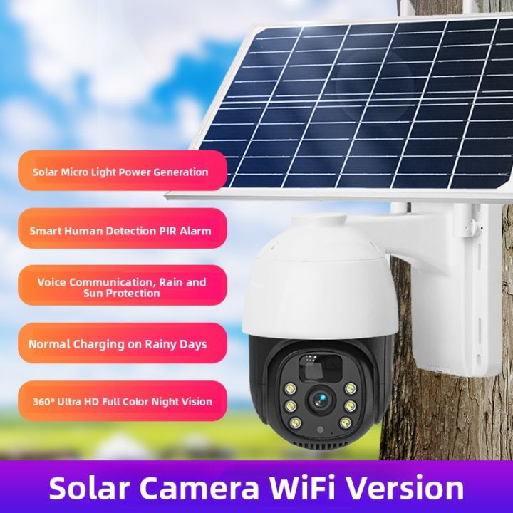 HOPE YEAR(希望之年) | Solar-Powered Outdoor 360° Surveillance Camera with ...