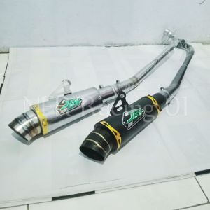 Knalpot JRM Racing Supra x Jupiter z Vega R Absolute Revo Karisma Blade Astrea Grand Shogun Legenda