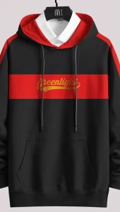 Jaket Sweater Hoodie Hitam Polos Sweter Jumper Bahan Fleece Pria Wanita Pakaian Keren Gaya Terbaru