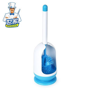 Household Toilet Brush Set No Drilling Required Bathroom Cleaning Tools Seat Toilet Brush Durable Plastic Toilet Cleaner