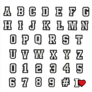 Hot Toys | 38Pcs Black and White Lette Shoe Charms Alphabet Numbers Shoes Accessories Decorations Clog Sandal Shoe Ornament Buckle
