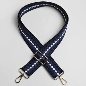1 Piece 1.50inch Wide Adjustable Handbag Purse Strap Replacement Crossbody Shoulder Strap Dots Jacquarded Strap