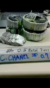 100Pcs Metal W Clip For Ceiling Work / Double Furring Clip / C-Channel Fitting W Clip