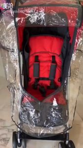 **Malaysia Seller** Stroller Rain Cover Universal Stroller Accessories Weatherproof Cover Raincoat Cover Cover Windshield