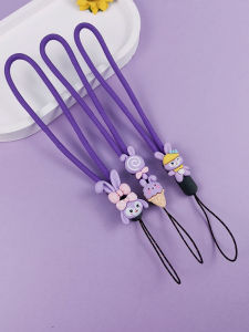 Cartoon Doll Accessories Handmade Woven Short Mobile Phone Lanyard Cute Star Dailu Handheld Chain Anti-Loss Strap Digital Accessories
