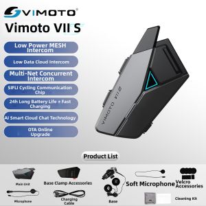AVA | Bluetooth Helmet Headset Built-in JBL Unit for Full Face Motorcycling Intercom