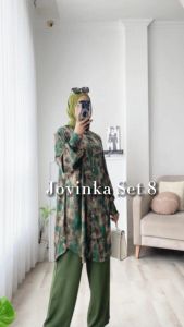 Penawaran Cuci Gudang Jovinka Set 8 Bahan Armani Silk & Air Flow Krinkle