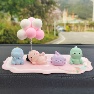 Creative Car Dinosaur Decorations Cute Cartoon Styling Car Interior Dashboard Decorations Home Desktop Personalized